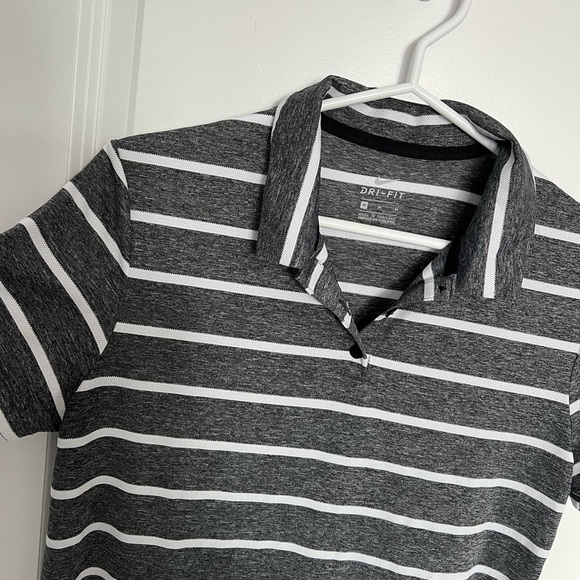 Nike Womens Striped Golf Polo - Picture 3 of 7